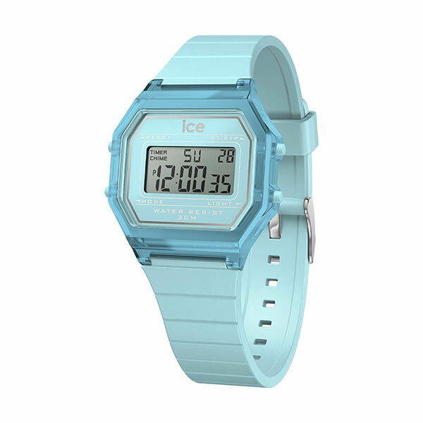 ICE WATCH アイスウォッチ デジタル ブルー カラフルデザイン シリコンストラップ 022888 レディース 腕時計 国内正規品 送料無料
