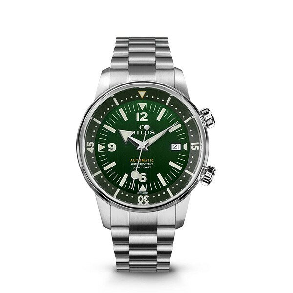 乐天商城 - 【10％OFFクーポン利用で】MILUS ミルス MIH.01.001.WG.AS メンズ 腕時計 国内正規品 送料無料