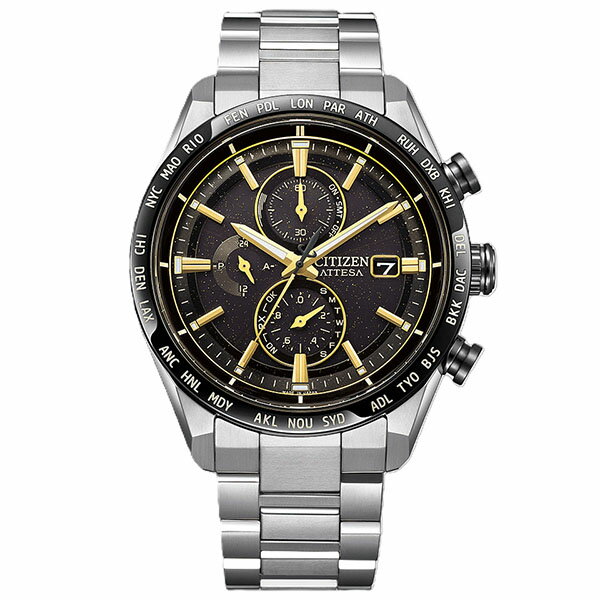 【2,000円OFFクーポン利用で】CITIZEN シチズン ATTESA アテッサ HINODE COLLECTION クロノグラフ AT8184-57E メンズ 腕時計 国内正規品 送料無料