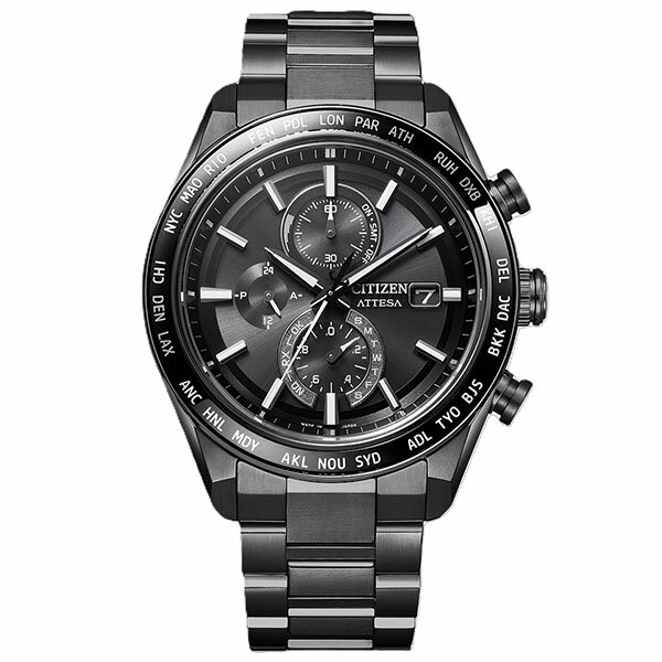 【10％OFFクーポン利用で】CITIZEN シチズン ATTESA アテッサ エコ・ドライブ電波時計 GPS搭載 AT8294-59E メンズ 腕時計 国内正規品 送料無料