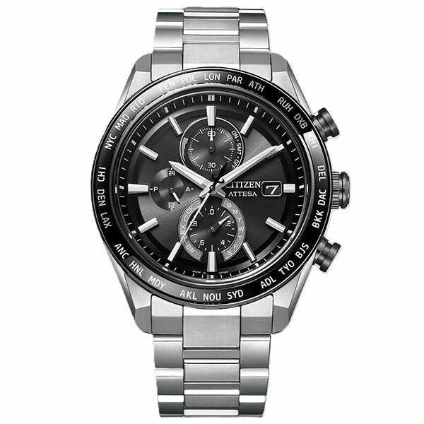 乐天商城 - 【10％OFFクーポン利用で】CITIZEN シチズン ATTESA アテッサ エコ・ドライブ電波時計 GPS搭載 AT8295-56E メンズ 腕時計 国内正規品 送料無料