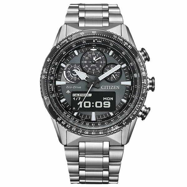 乐天商城 - 【10％OFFクーポン利用で】CITIZEN シチズン PROMASTER プロマスター アナログ×デジタル パイロットウォッチ JV2006-55H メンズ 腕時計 国内正規品 送料無料