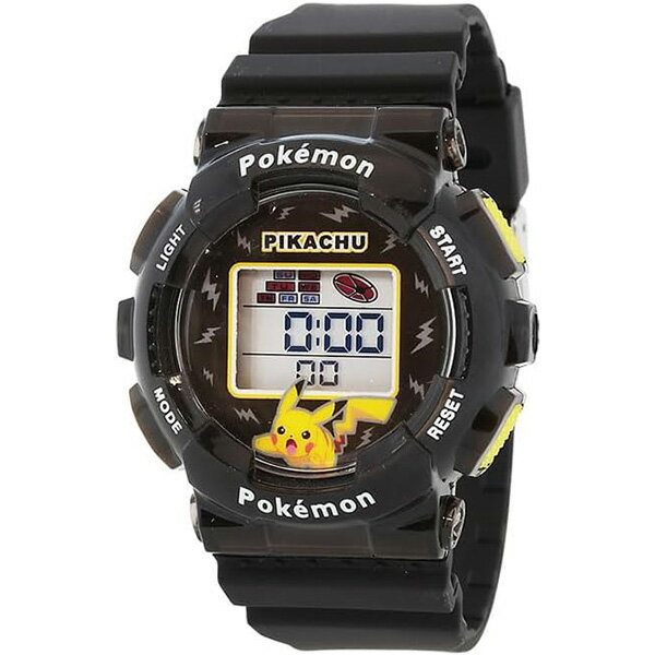 SUN FLAME サンフレイム J-AXIS J-アクシス ポケットモンスター ピカチュウ CP3C0005-BK キッズ用 腕時計 国内正規品 送料無料