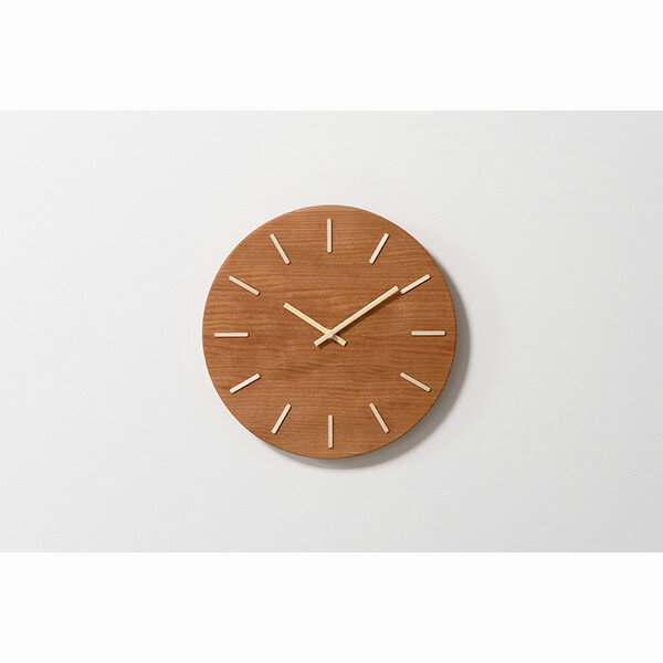 INTERZERO インターゼロ CHAMBRE シャンブル 静音 日本製 木製 クロック CH-080CH 掛け時計 国内正規品..