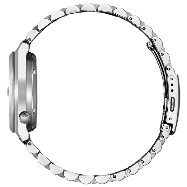 腕時計 Chronostaff DAH DAHのCITIZEN COLLECTION シチズンコレクション 自動巻 シースルーバック 小ぶりサイズ ステンレス3列バンド NJ0200-50W メンズ 腕時計 国内正規品 送料無料｜アングル3