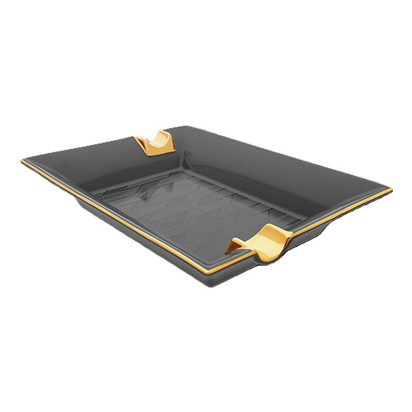 ��2,000��OFF�����ݥ����Ѥǡ�S.T.DUPONT �������ơ����ǥ�ݥ� LARGE ASHTRAY 1872 BLACK 006479 ���å���ȥ쥤 ���� �֥�å� ���������� ����̵��