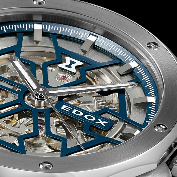 【2,000円OFFクーポン利用で】EDOX エドックス デルフィン オリジナル メカノ オートマティック 85303-3M-BUIGB メンズ 腕時計 国内正規品 送料無料