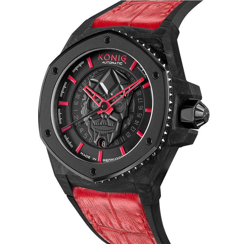 腕時計 Chronostaff DAH DAHの【10％OFFクーポン利用で】KONIG74 ケーニグ74 K74 KING CRAFT K74KC002 メンズ腕時計 国内正規品 送料無料｜アングル3