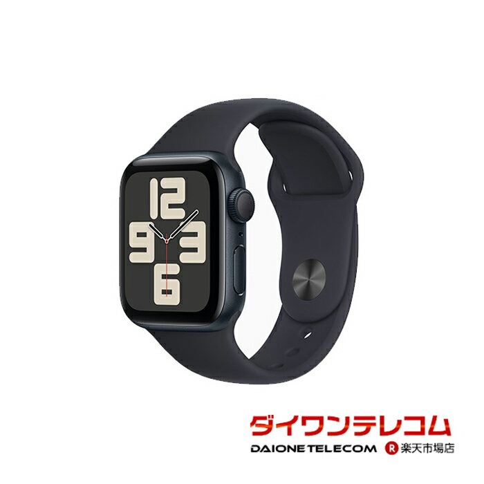 【未使用品〜中古品】Apple Watch SE 第2世代 40mm GPS ミッドナイトスポーツバ ...