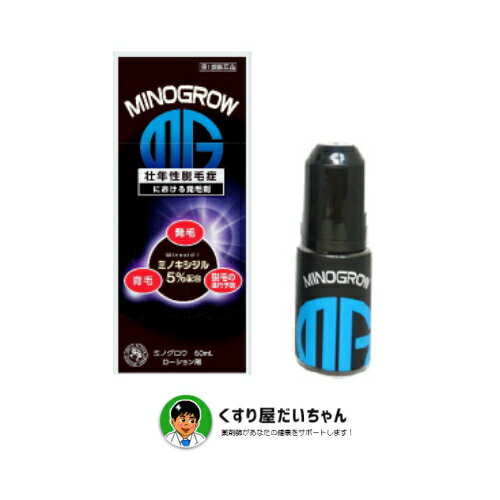 ミノグロウ（60mL）リアップX5と同一のミノキシジル5％配合！使用期限2025.06