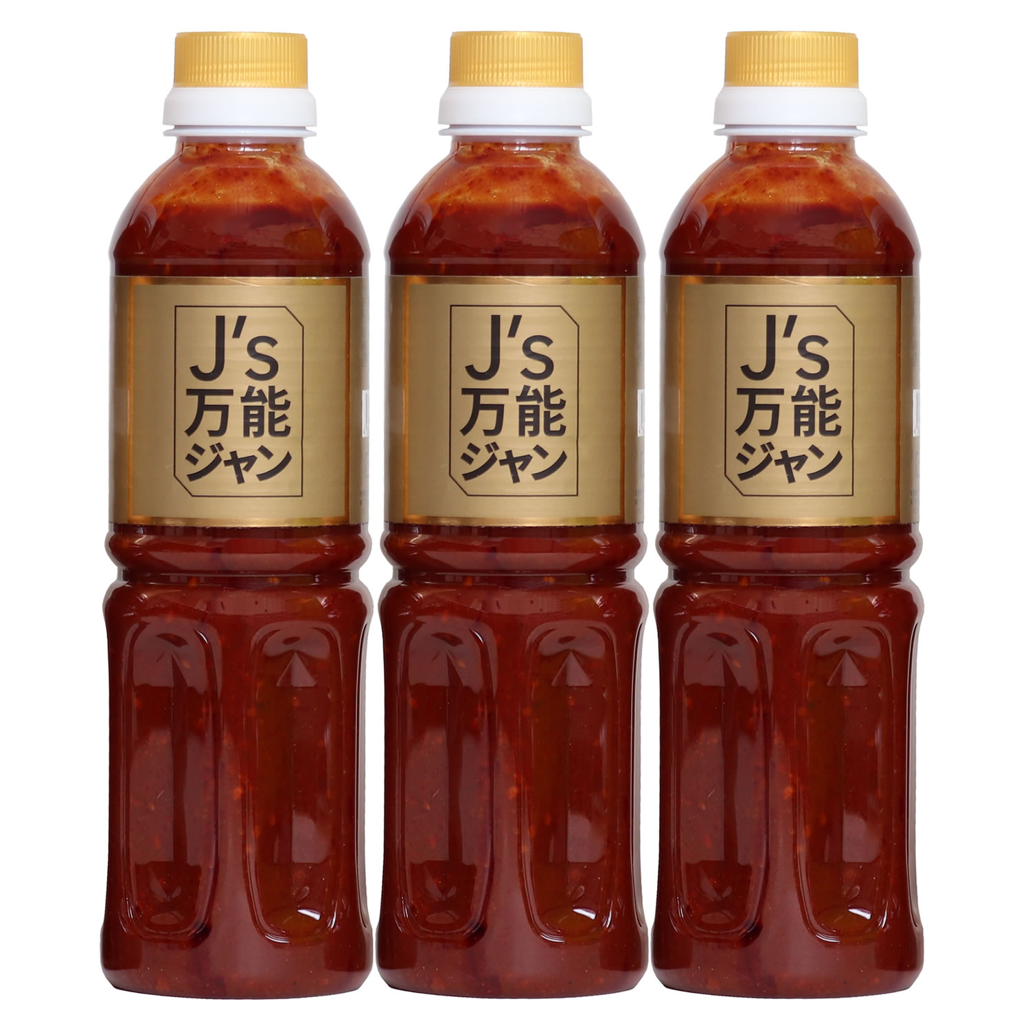 J’s 万能ジャン 500mL 3本セット 送料無料 万能調味料 万能タレ 激辛タレ 本格調味料 簡単料理 ヤンニョム キムチ コチジャン 韓国料理 レシピあり