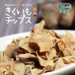 きくいも焙煎チップス 140g（70g×2）菊芋チップス 国産 メール便送料無料 ロースト 自家焙煎 野菜チップス 熊本県産 無農薬 自然農法 オーガニック 無添加 JASオーガニック規格 イヌリン 食物繊維 母の日 ギフト プレゼント 手土産