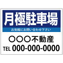【サイズ変更・名入れ対応】プレート看板「月極駐車場」 パーキング 不動産 管理看板 募集看板 サイン 広告 デザイン おしゃれ かわいい おすすめ 英語 契約 会社 お店 店舗 電話番号 TEL 屋外対応