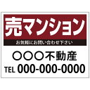 【サイズ変更・名入れ対応】プレート看板「売マンション」 パーキング 不動産 管理看板 募集看板 サイン 広告 デザイン おしゃれ かわいい おすすめ 英語 契約...