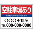 【サイズ変更・名入れ対応】プレート看板「空駐車場あり」 パーキング 不動産 管理看板 募集看板 サイン 広告 デザイン おしゃれ かわいい おすすめ 英語 契約...
