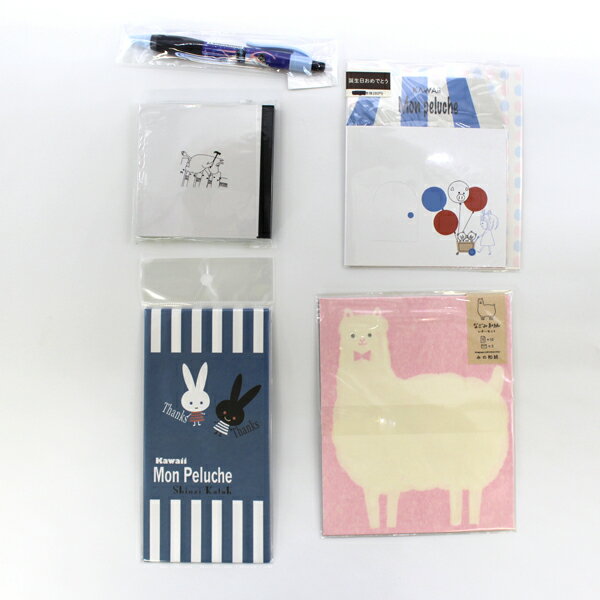Shinzi Katoh MonPelucheウサギ封筒 MonPelucheメッセージカード（お誕