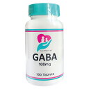 GABA （ギャバ）ガンマアミノ酪酸 gaba100mg サプリメント 100粒