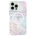 iPhone 13 Pro Max/12 Pro Max 兼用 ケース Soap Bubble MagSafe対応 シャボン玉デザイン グラデーション 耐衝撃 カバー Case-Mate