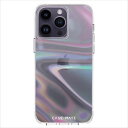 iPhone 14 Pro ケース Soap Bubble シャボン玉デザイン グラデーション 耐衝撃 カバー Case-Mate