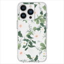 iPhone 14 Pro ケース RIFLE PAPER Willow 植物柄 おしゃれ スリム 保護カバー Case-Mate