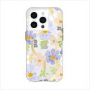 iPhone 15 Pro ケース RIFLE PAPER Pastel Marguerite 花柄 耐衝撃 MagSafe対応 Case-Mate