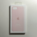 Apple アップル 純正 iPhone 7 / 8 / SE シリコンケース・チョークピンク 新品