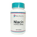 ナイアシン Niacin 60mg サプリメント 100粒 国内製造 ビタミンB3