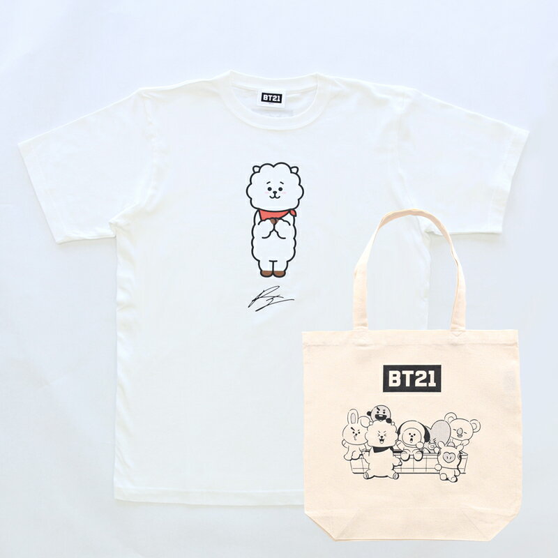 楽天アスカラ 楽天市場店Solo1 T-Shirts＆Tote bag_ BT21 [M便 1/1]