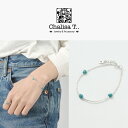 【8%OFFクーポン対象】CHALISA T..(チャリッサ・ティー) カレンシルバー ターコイズ ビーズブレスレット シルバー925 / レディース アクセサリー 天然石 ビーズ 小物 Karen Silver Turquoise Beaded Bracelet 925 silver