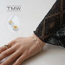 【8%OFFクーポン対象】TMW(トラディショナルモダンワークス) スターリングシルバーブレスレット フラワー / シルバー925 レディース タイ アクセサリー