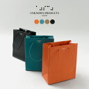 UNKNOWN PRODUCTS(アンノウンプロダクツ) レザー ペーパーバッグ / レディース ハンドバッグ 牛革 本革 Leather Paper Bag