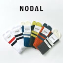 NODAL（ノーダル） シグネチャー ソックス / 靴下 / ラインソックス / 足袋型 / メンズ レディース / 日本製 / 抗菌 防臭 / ND20X001 / SIGNATURE SOCKS