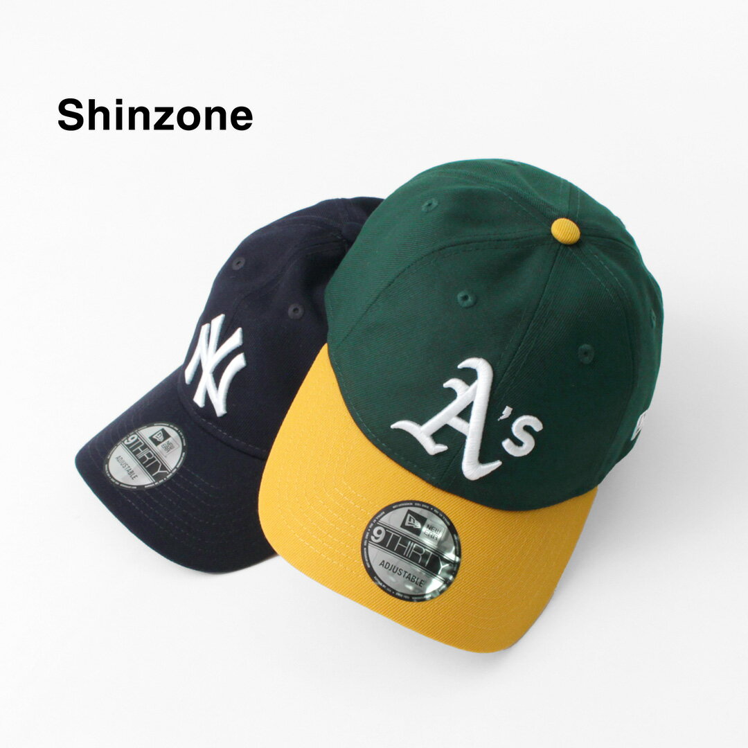 SHINZONE（シンゾーン） ニューエラ ベースボールキャップ / レディース / 帽子 / ロゴ / 21ANEIT04/Athletics / 21ANEIT01/Yankees / 9THIRTY / NEW ERA BASEBALL CAP