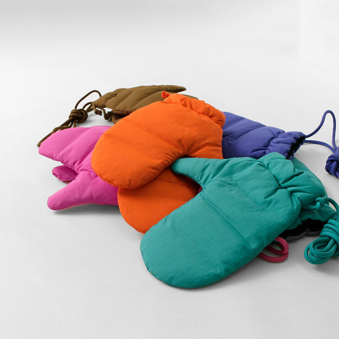 【ポイント10倍！5/1 23:59まで】MIFFEW（ミフュー） ダウンミトン / レディース 手袋 日本製 DOWN MITTENS