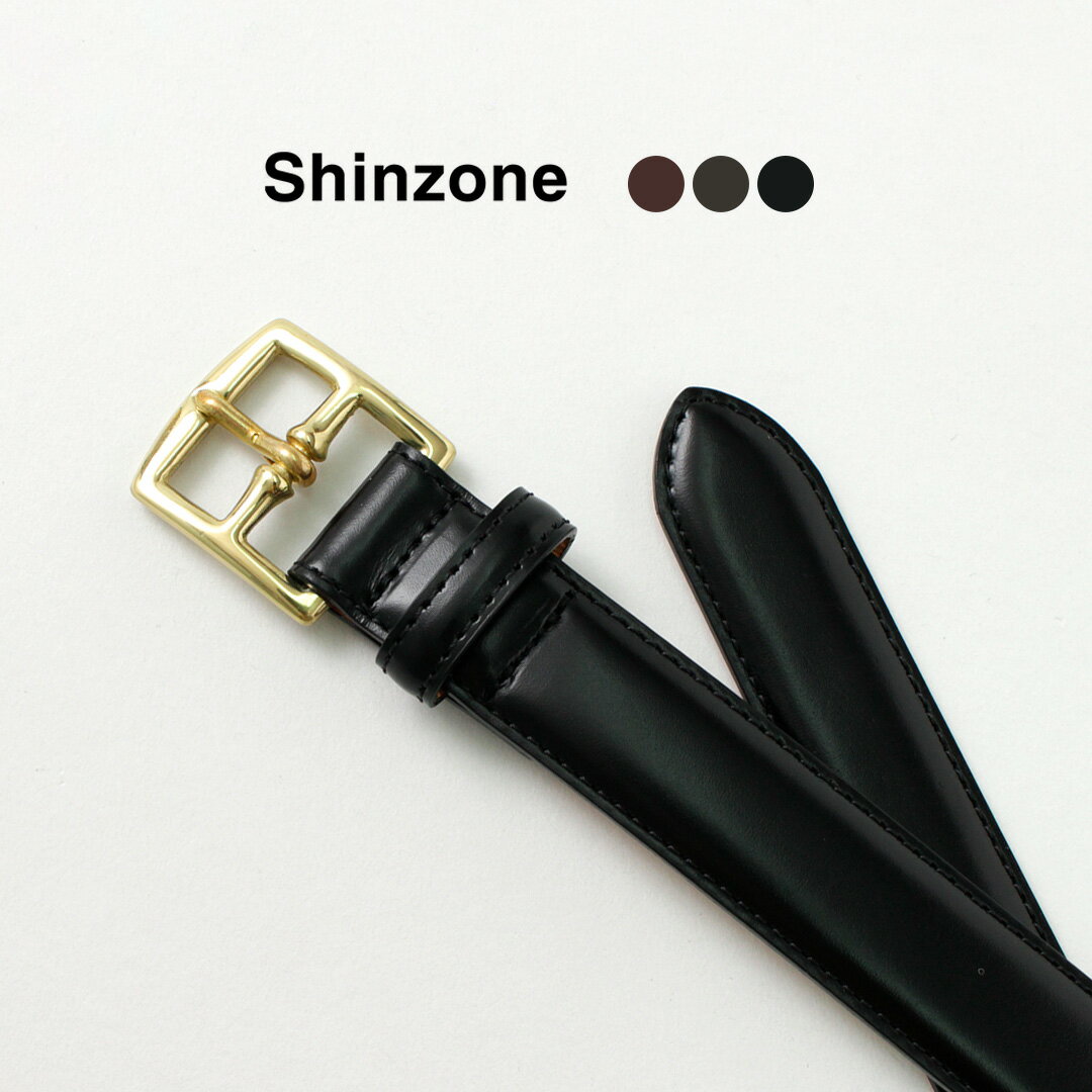 SHINZONE（シンゾーン） プランプ ベルト / レディース 本革 レザー カジュアル 日本製 細い ビジネス PLUMP BELT