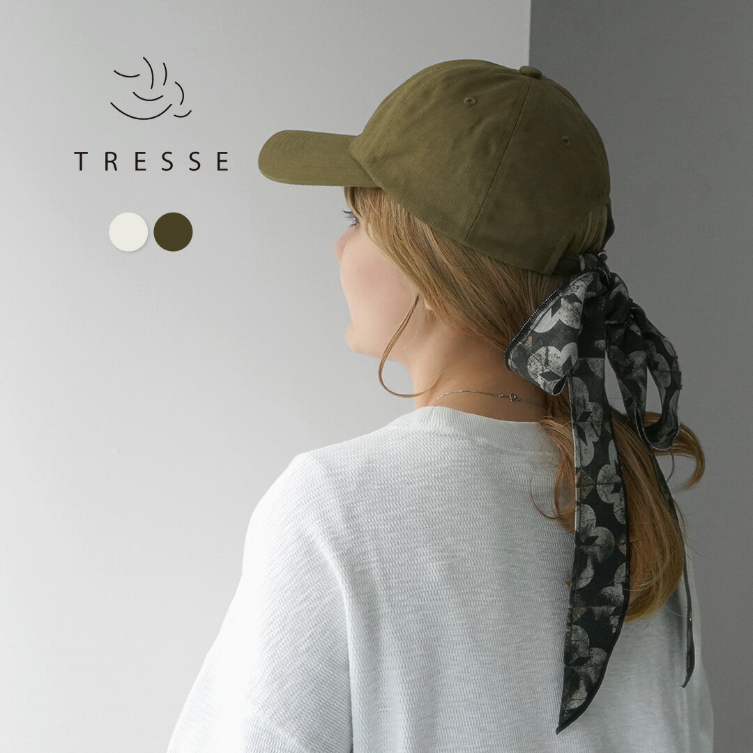 TRESSE（トレス） KIJIMA TAKAYUKI×TRESSE リボン キャップ / レディース 帽子 日本製 KIJIMA TAKAYUKI×TRESSE CAP