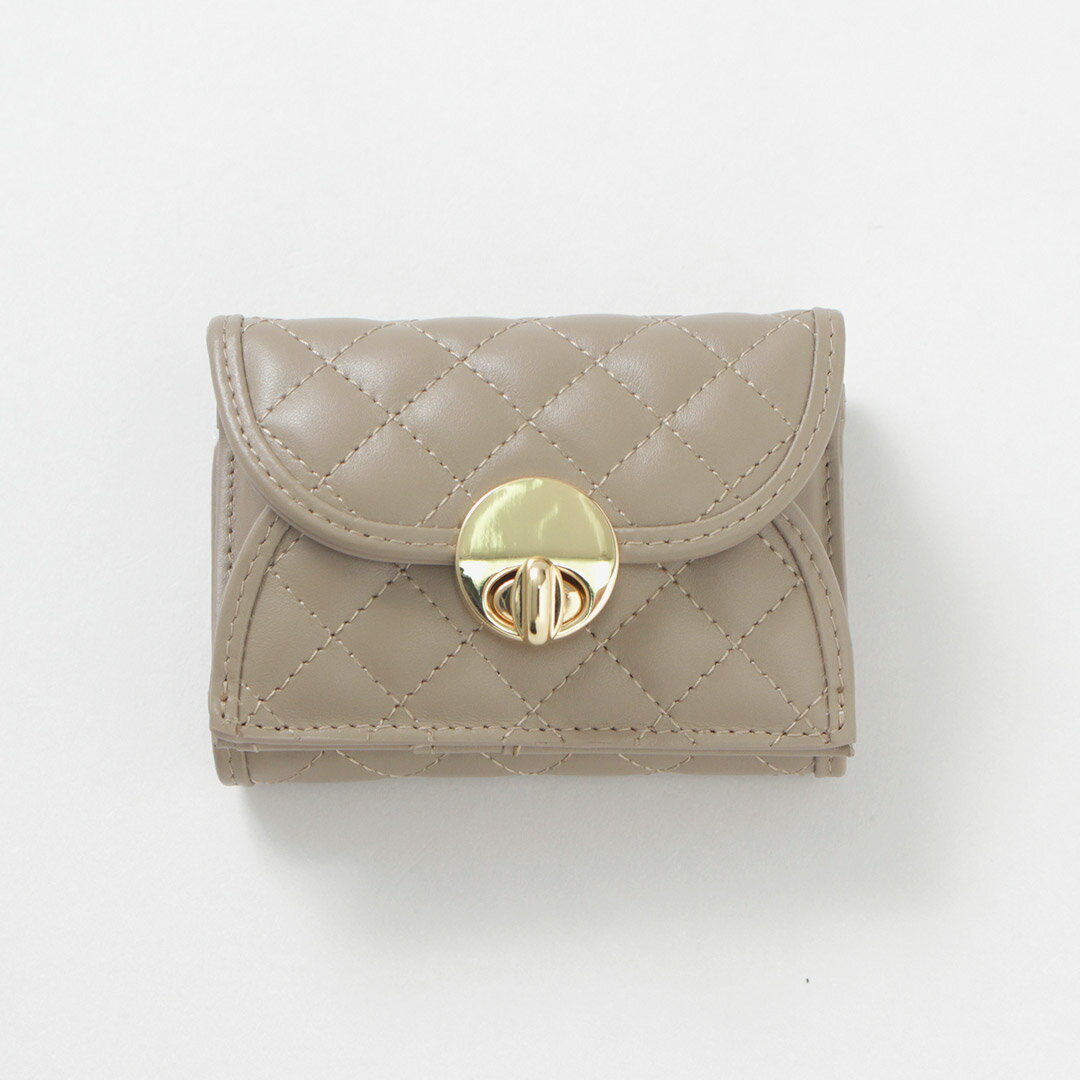 楽天市場】キルティング（カラーベージュ）（レディース財布｜財布