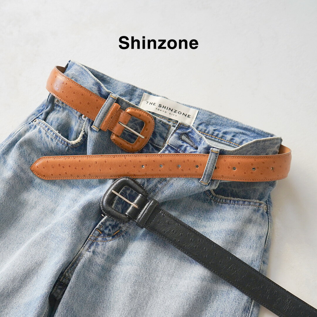 乐天商城 - SHINZONE（シンゾーン） ダイアナ ベルト 26SMSIT05 / レディース 本革 レザー カジュアル 日本製 太め DIANA BELT