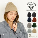 HIGHLAND 2000(ハイランド2000) コットンニットキャップ / ワッチキャップ / 片あぜ編 / HALF CARDIGAN STITCH KNIT CAP COTTON / ニット帽 / メンズ / レディース