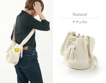 PHADUA（パドゥア） スマイル タッセルバッグ M / レディース / サコッシュ / ショルダーバッグ / 巾着 / SMILE TASSEL BAG【M】