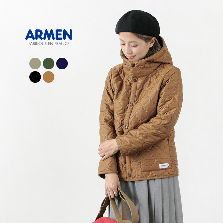 アーメン ARMEN（アーメン） リバーシブル フーデッド キルティング ジャケット / アウター / NAM1752 / REVERSIBLE HOODED JKT