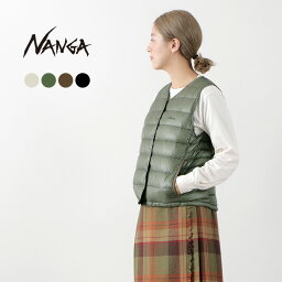 ナンガ ダウンベスト レディース NANGA（ナンガ） インナーダウン ベスト レディース / 軽量 / Vネック / INNER DOWN VEST (WOMEN)