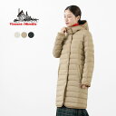 VINCENT ET MIREILLE（ヴァンソン エ ミレイユ） WOMENS ステッチレス ダウンコート レディース アウター ロング 2way フード 薄手 700FP STITCHLESS DOWN COAT