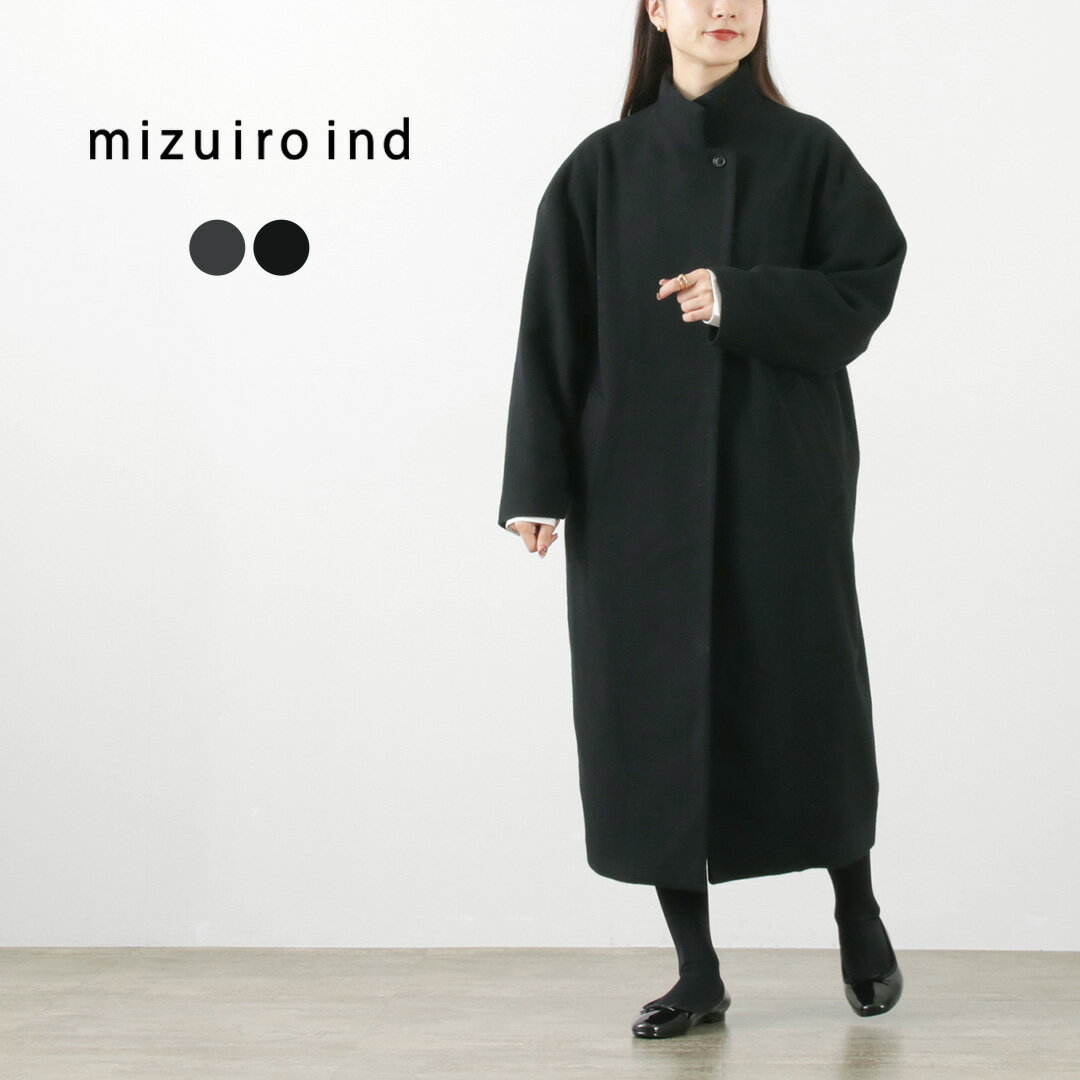 mizuiro ind（ミズイロインド） スタンドカラー ウ