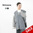 【50%OFF】SHINZONE(シンゾーン) ビッグベスト 23SMSJK03 / レディース トップス ジレ フォーマル 前開き BIG VEST / szss【セール】