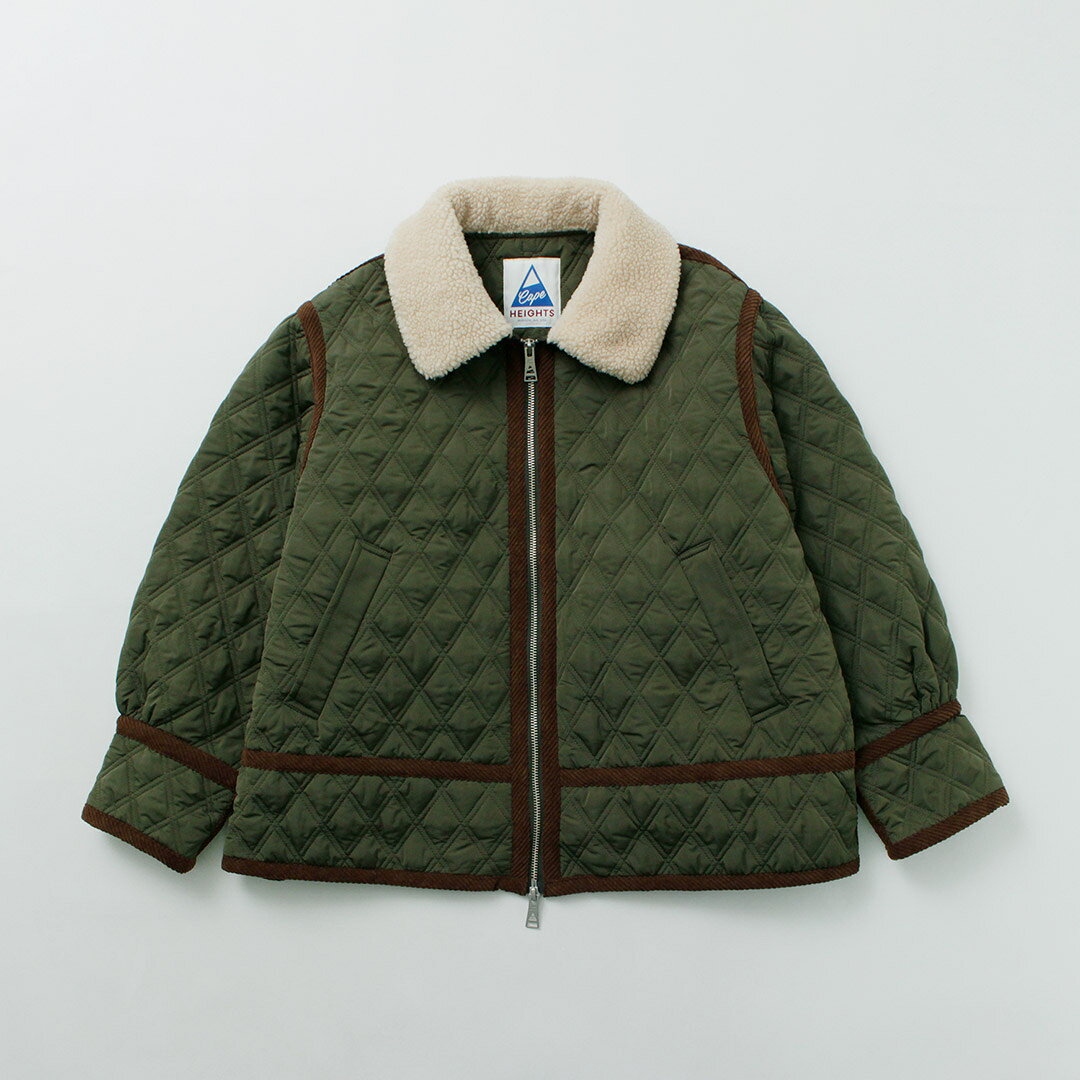 【50％OFF】CAPE HEIGHTS（ケープハイツ） ALBANY アルバニー フライト キルトジャケット / レディース ライトアウター 長袖 軽量 中綿 防寒【セール】 daigochi-10006718 GochI by ROCOCO サンプル画像3