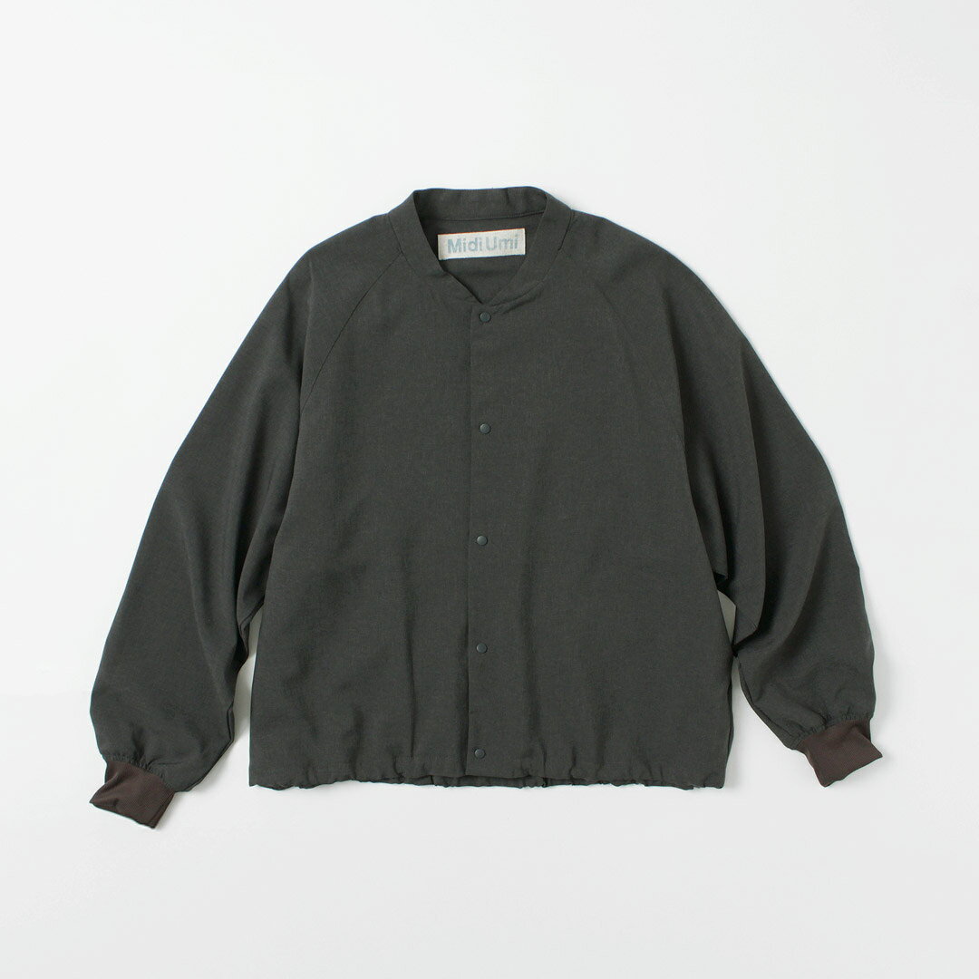 【30％OFF】MIDIUMI（ミディウミ） ブルゾン シャツ / ジャケット ライトアウター レディース ショート丈 長袖 ノーカラー オケージョン フォーマル オフィス【セール】 daigochi-10007450 GochI by ROCOCO サンプル画像3