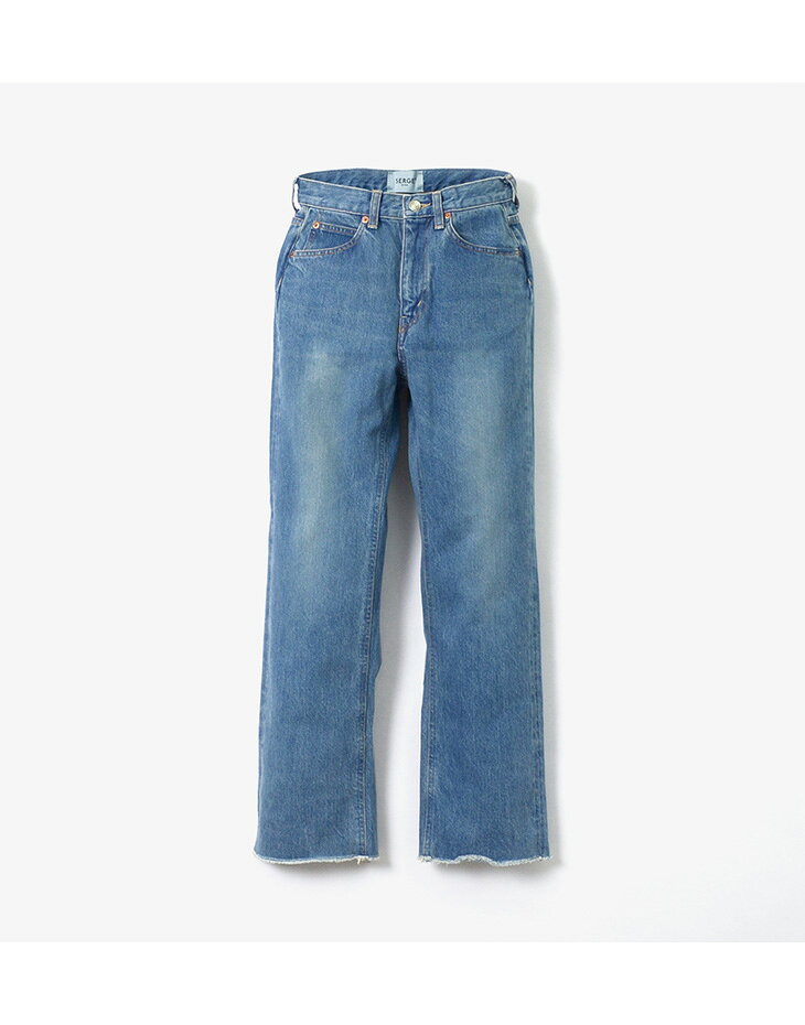 【10％OFFクーポン対象】【70％OFF】SERGE DE BLEU（サージ） ユニオン カットオフ ストレート デニムパンツ / ストレートパンツ / きれいめ / 細身 / 日本製 / NAT-14P-CBA / UNION【セール】 daigochi-10003940 GochI by ROCOCO サンプル画像3