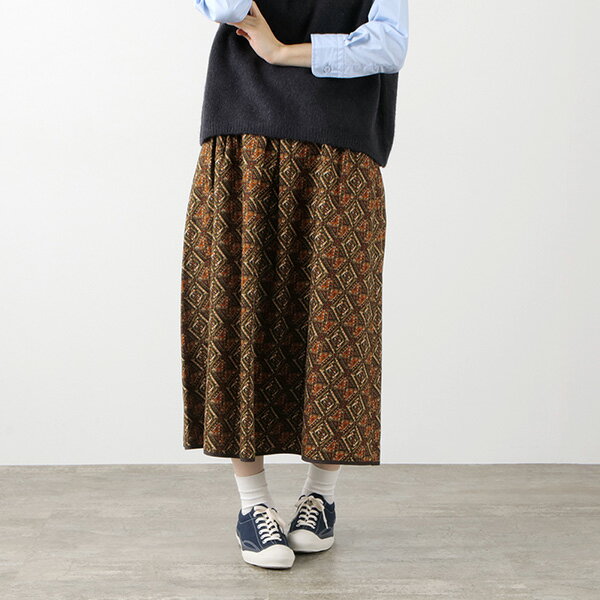 楽天市場】grandma mama daughter ストライプ スカートの通販