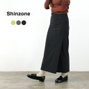 【30％OFFクーポン対象】SHINZONE（シンゾーン） サイドスリットスカート レディース ロング タイト ハイウエスト 無地 シンプル 上品 ストレッチ 22SMSSK05 SIDE SLIT SKIRT